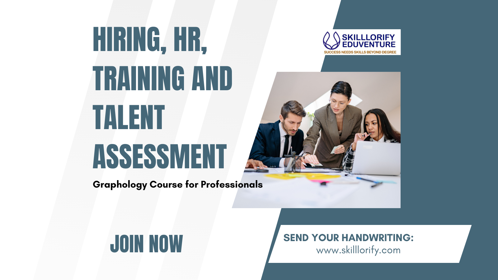 Graphology for HR and Talent Assessment certificate